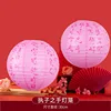 Pink Lantern - Holding Hands (30CM)