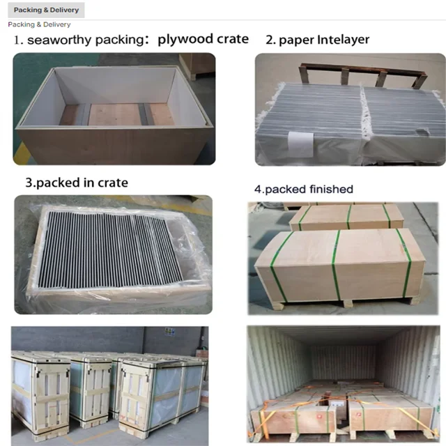 3.2mm Ultra-clear Low Iron Tempered Cloth Texture Solar Anti-glare Glass for Photovoltaic Modules