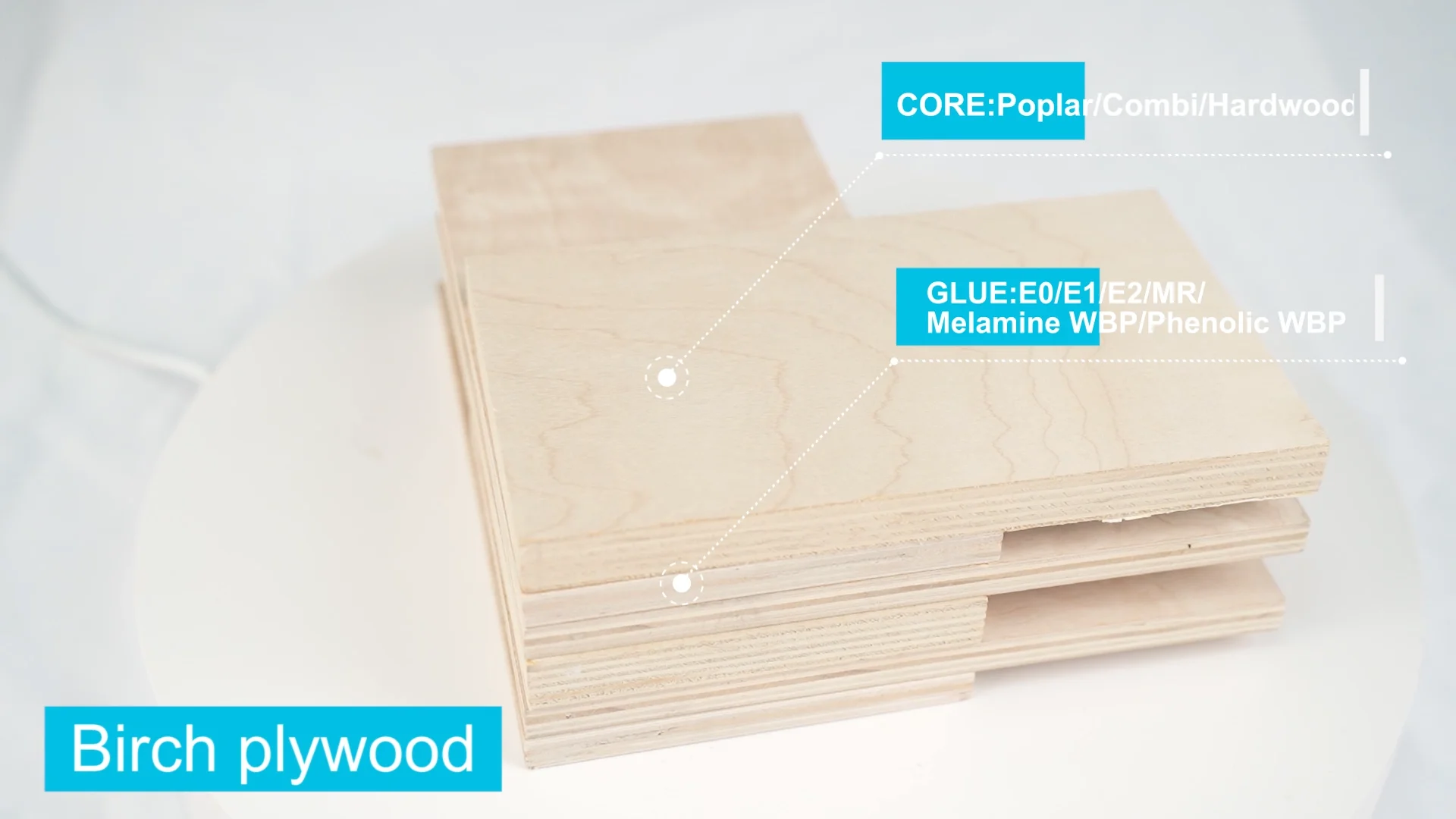 9mm 15mm 18mm 21mm 24mm 27mm Aa Grade Waterproof 10 13 15 Ply 4x8 White