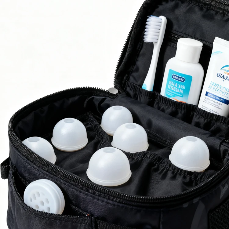 BPA-Free Reusable Silicone Toothpaste Cap Wear-Resistant & Leak/Dust Stopper Fits Standard Tubes for Home Camping Business Trips