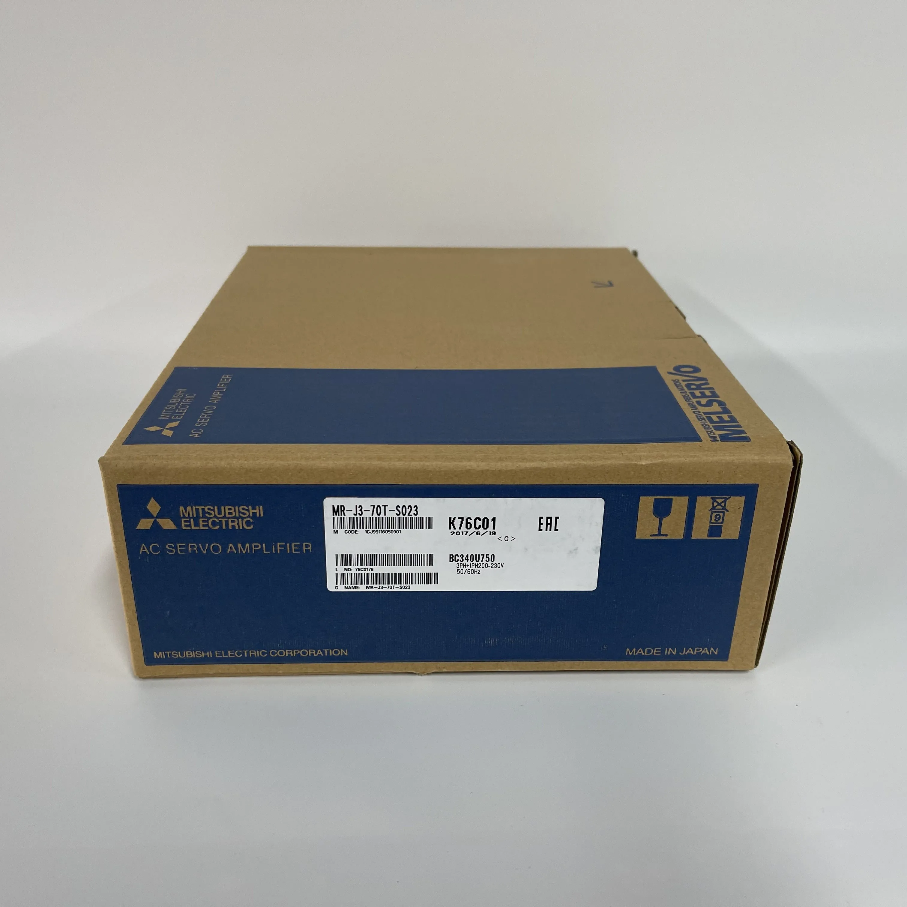 Mitsubishi AC Servo Amplifier MR-J3-70T-S023