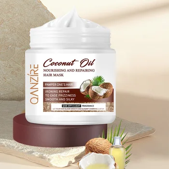 Deep Nourishing Repairing Smoothing Silky Coconut Oil Hair Mask