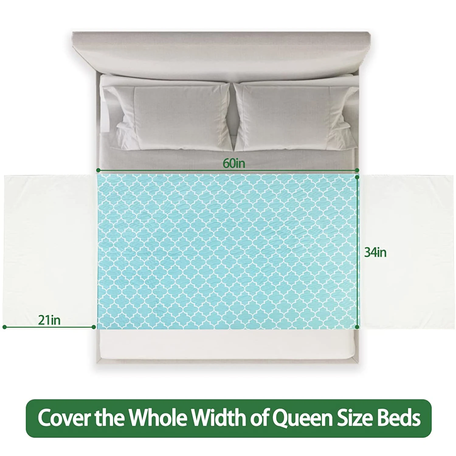 YK OEM Home Nursing Waterproof Reusable Sustainable Underpad Washable Incontinence Adult Bed Pads For Wholesale