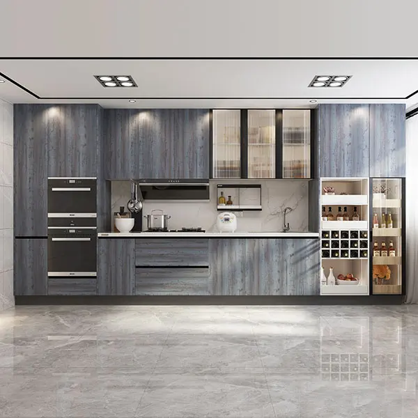 OPPEIN US: Kitchen Cabinet, Furniture Manufacturer » Modern High Gloss  Acrylic Kitchen Cabinet OP16-A01