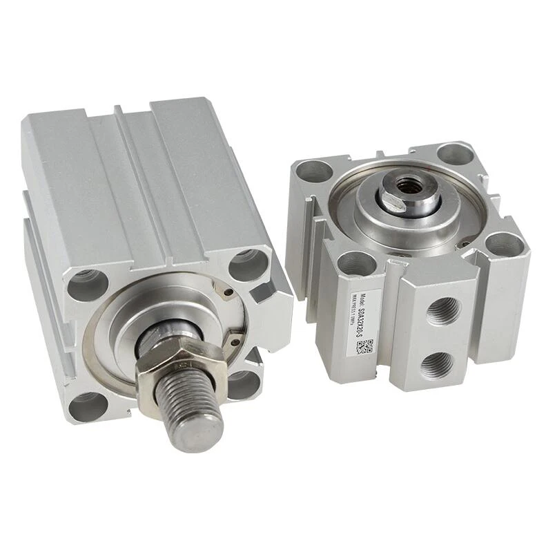 SDA20-60 20mm Bore 60mm Stroke Stainless steel Pneumatic Air Cylinder 