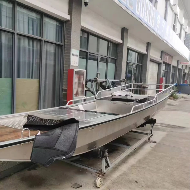 Aluminum Alloy Half Canopy Fishing Boat for Speedboat and Yacht Use