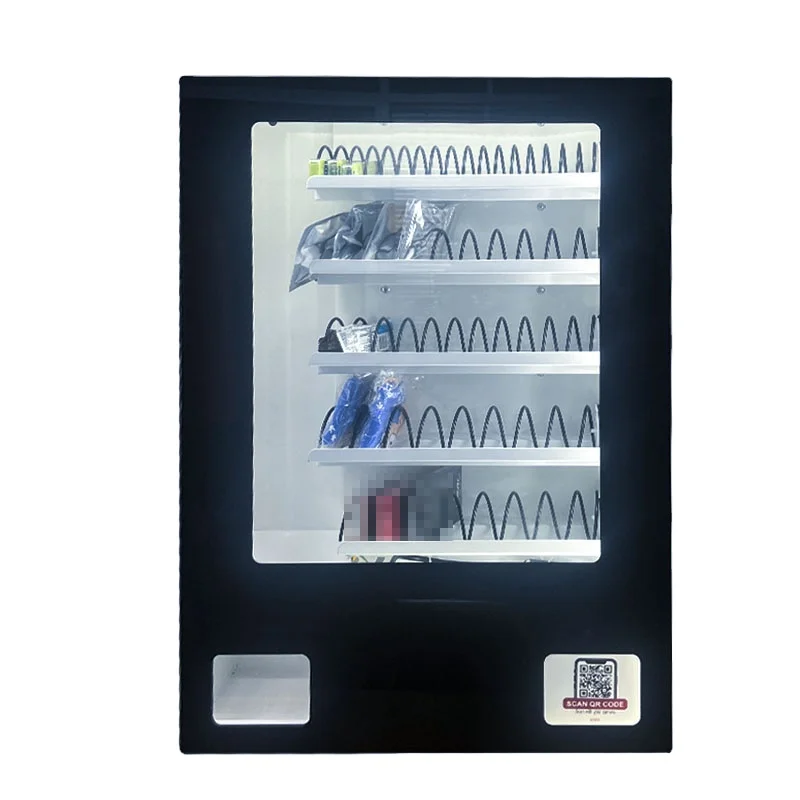 Automatic Modern Vending Machine Electronic Merchandise Age Verify Vending Machine With ID Card Reader