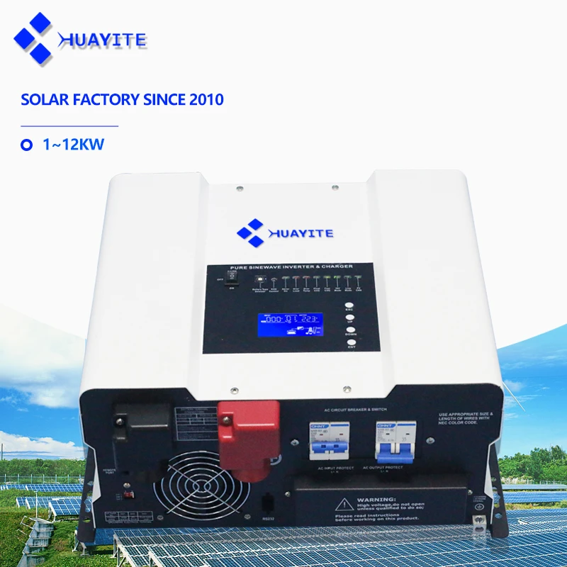 Inverters 1kw12kw 24v 48v Low Frequency Solar Inverter Battery Generator Hybrid Charger Off