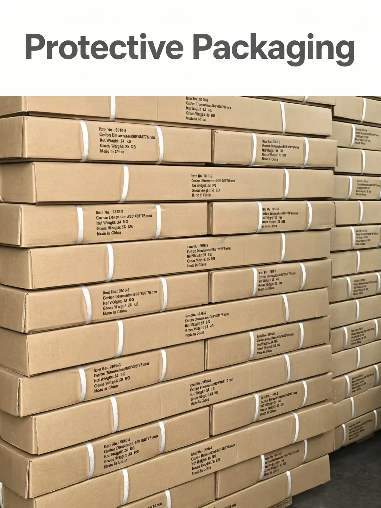 Packaging & shipping specifications