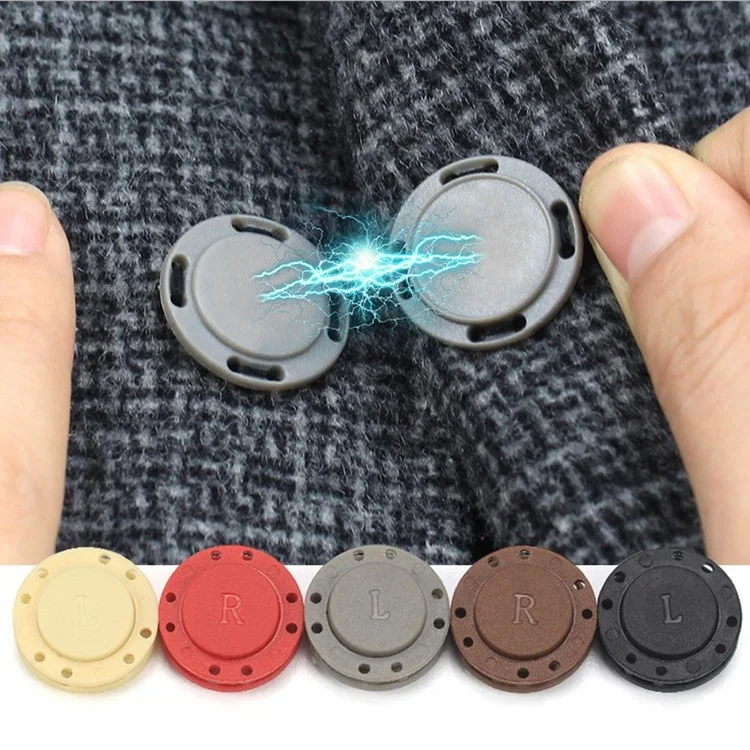 Magnetic Button Sew On