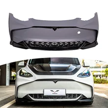 Factory direct Car bumpers newest primer unpainted modified accessories universal car bumpers for tesla Model Y