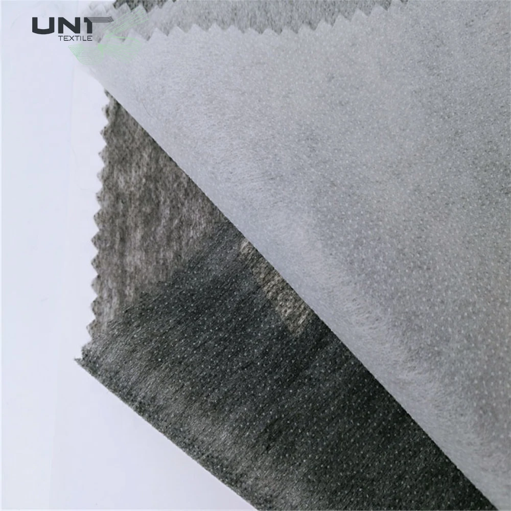 Custom Eco-friendly Microdot Paste Dot Thermal Bond Nonwoven Non Woven Fusing Fusible Interlining Fabric