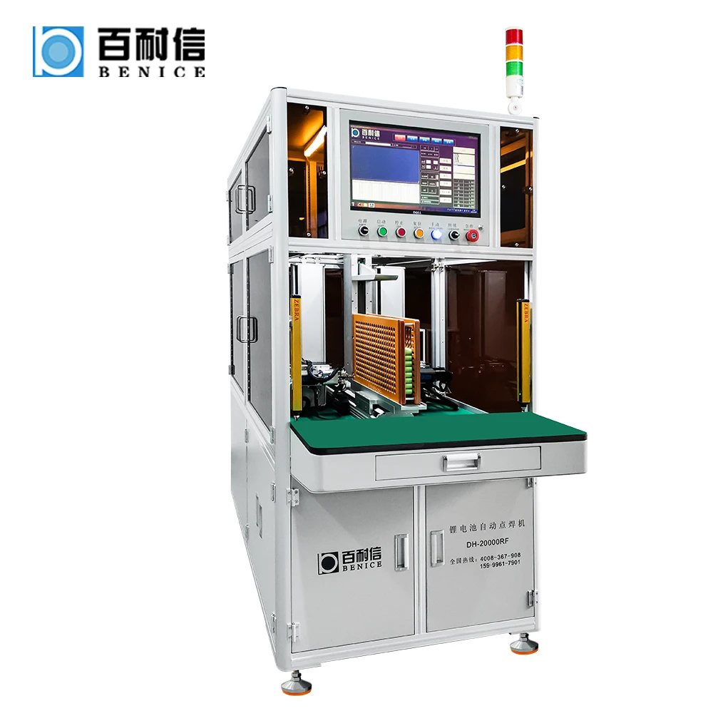 BENICE Automatic Battery Spot Welders 18650 21700 26650 32700 WELDING STATION Lithium LiFePO4 Cell Spot Welding Machine