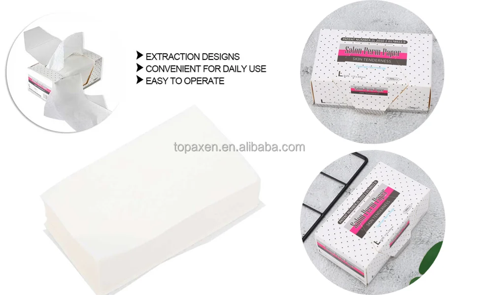 Perming Paper Salon Perm Solution End Papers Barber Shop Ultra Thin