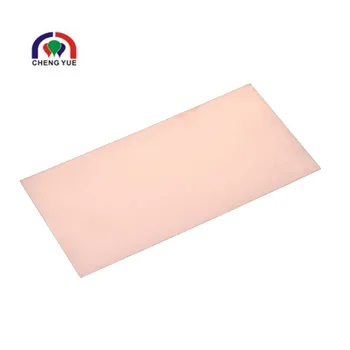 A4 Size Sample CCL Manufacturer Aluminium base copper cladding sheet with blue protective film 1.6mm 2.0mm 1.0W for MCPCB