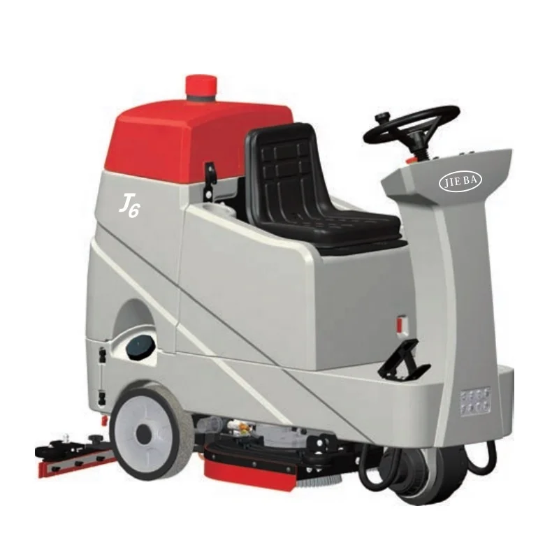Floor Scrubber Remote Control Scrubbing Machine Clean Floor Ceramic Tile Mirror Stone PVC Epoxy Silicon Carbide Polished Cement