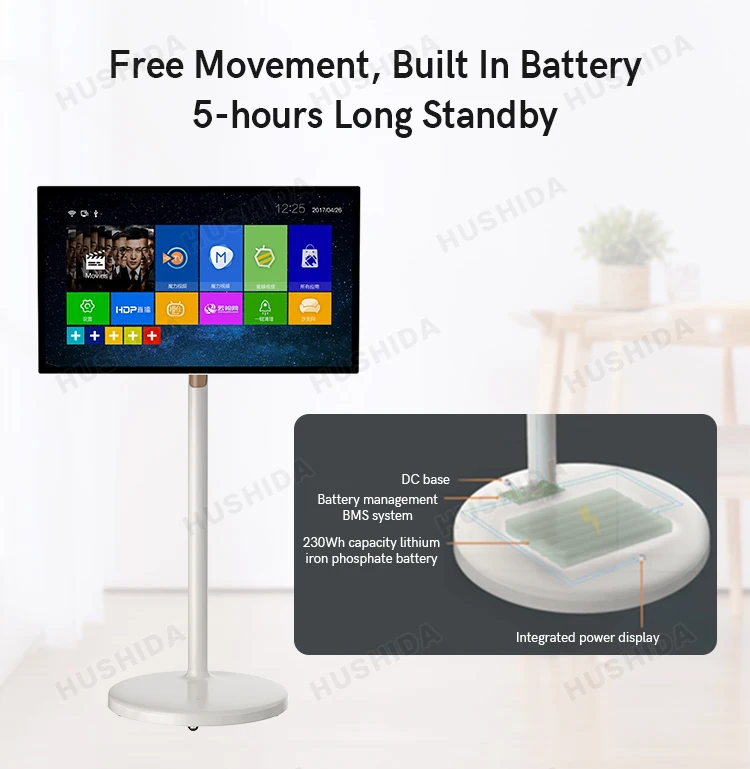 32 Inch Intelligent Interactive LCD FHD 2K Wifi IPS Touch Screen Android Smart TV Television