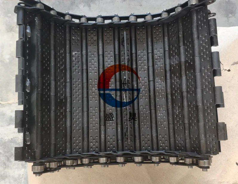 Шаг 31,75 cnc станок стальной стружки конвейерная лента на петлях