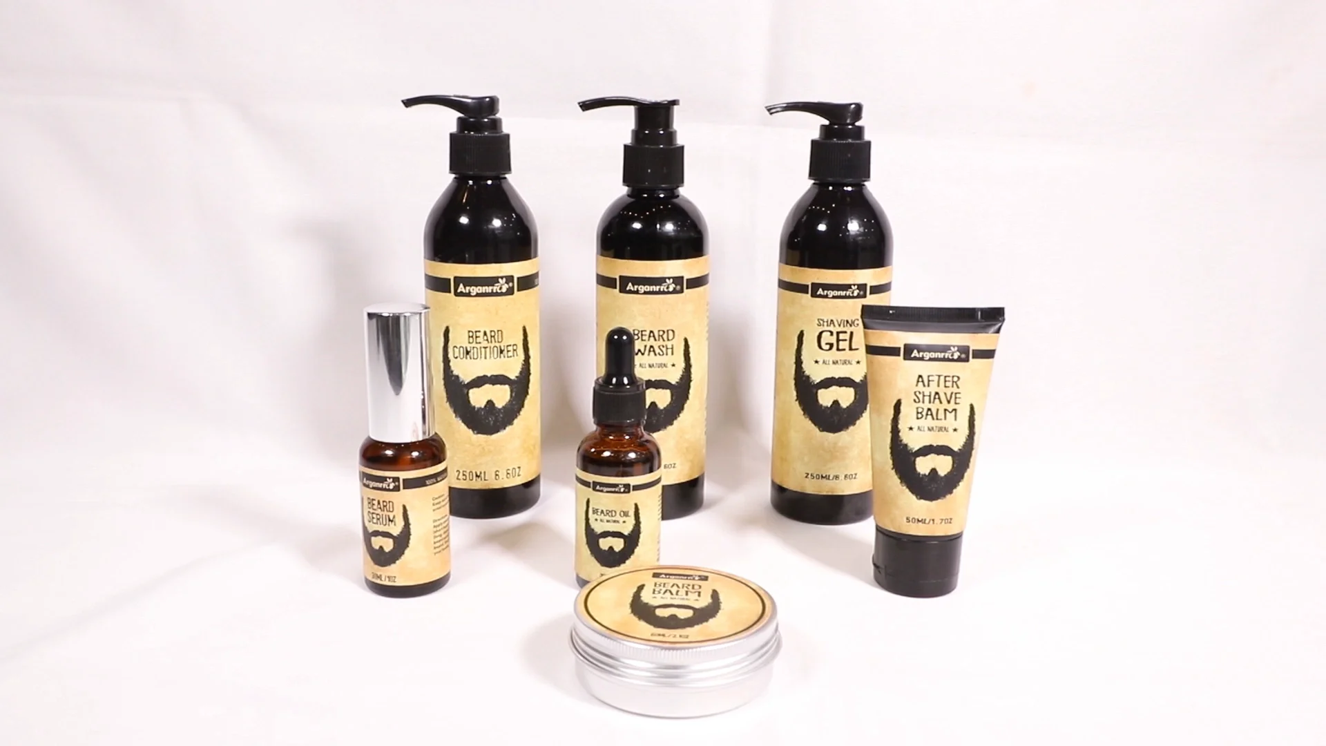 Everythingblack Private Label Paraben Free Vegan Aftershave Set