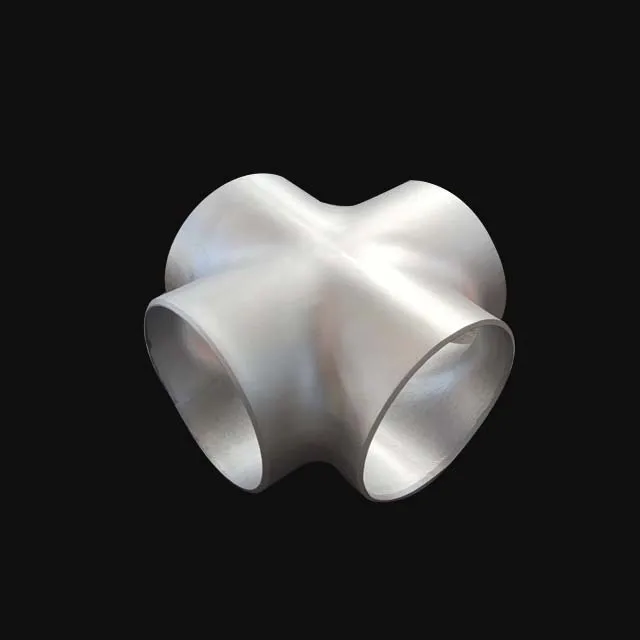 SUS 309S Four Way Stainless Steel Pipe Fitting