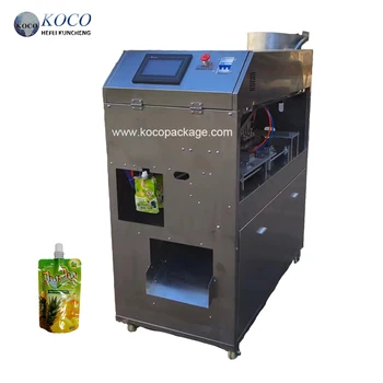 KOCO Liquid Multi-function Automatic Premade Pouch Packing Machine Multi-Station Juice Liquid Packaging Equipment