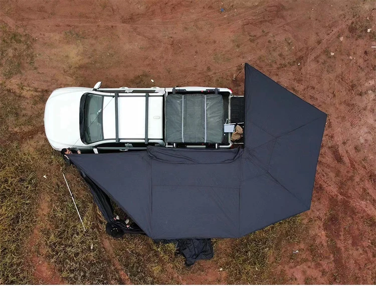 New Arrival Glamping Free Standing 360 Degree Extra Large Batwing 2m