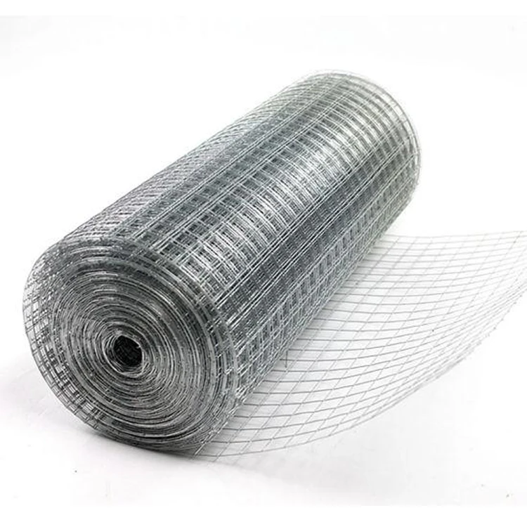 Qiangguan Direct Factory Welded Wire Mesh 1"x1" Aviary Fencing Fence Chicken Rabbit Garden Galvanised 10m
