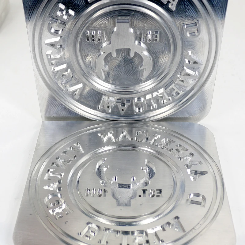 Aluminum Embossing Die for Custom Aluminum 3D Clothing T-shirt Leather Embossing Machine