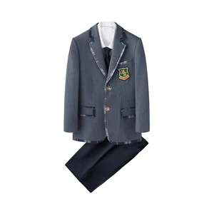OEM & ODM School Uniforms for Kindergarten Kids School Track Suits Shirts Customized R&D Wholesale Primary
