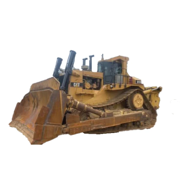 Дешевый б/у землеройный бульдозер б/у D11 гусеничный бульдозер на продажу