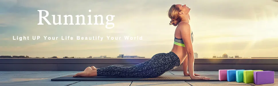 Print LOGO Fitness Eva Foam Yoga Brick for Muscles Building 23cm*15cm*7.5cm 1