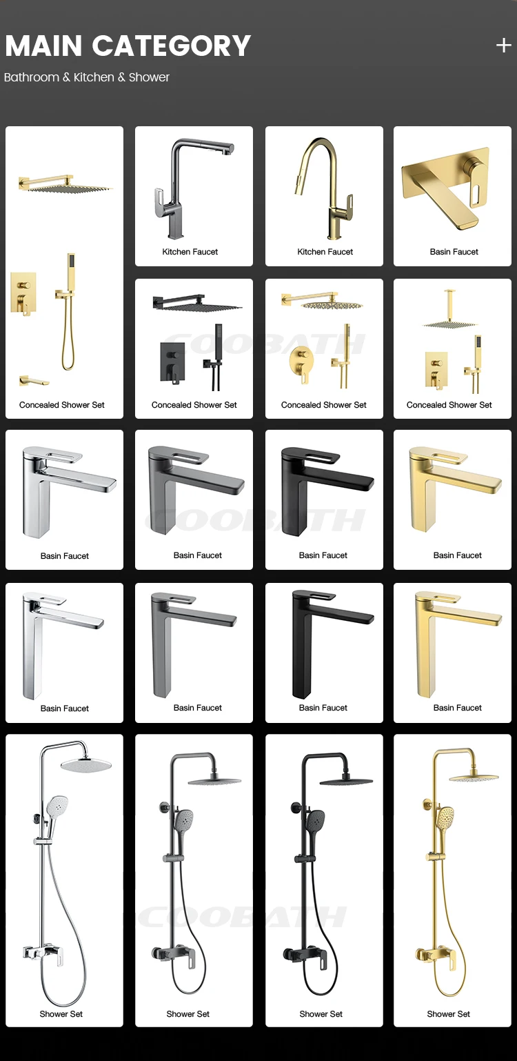 Customizable Luxurious Basin Faucet - COOBATH Brass Tap