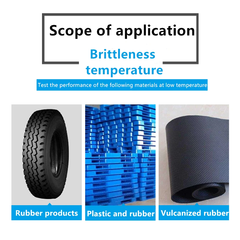 Brittleness Temperature Tester for Rubber & Plastic - Amade-Tech