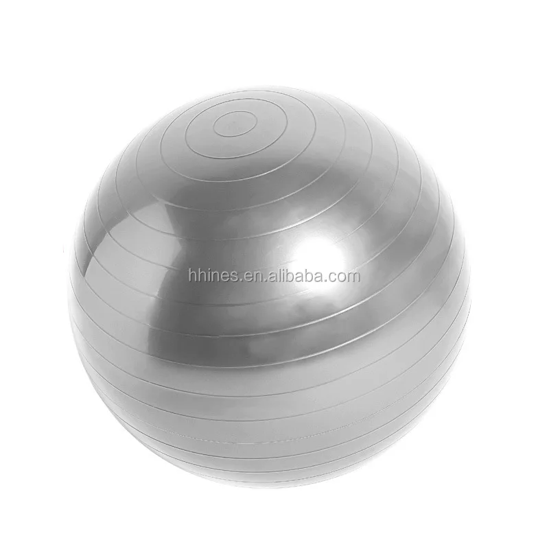 Custom Printed 45cm 55cm 65cm 75cm Pvc Colorful Exercise Gym Yoga Ball