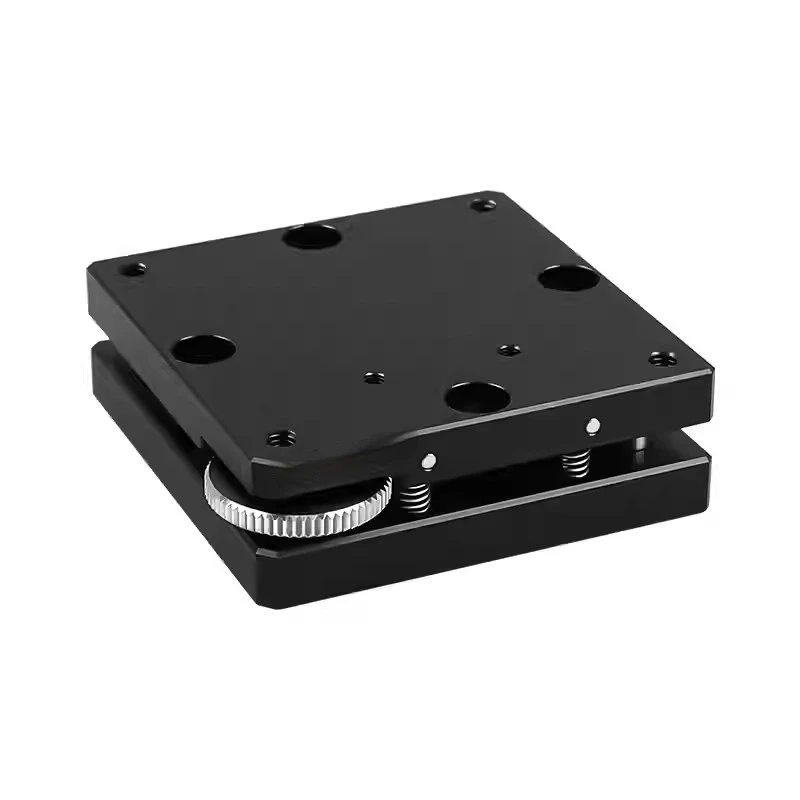 Two-dimensional XY Axis Manual Tilt Leveling Stage Precision Fine-tuning Pitch Threaded Rotary Optical Displacement Slide Stage