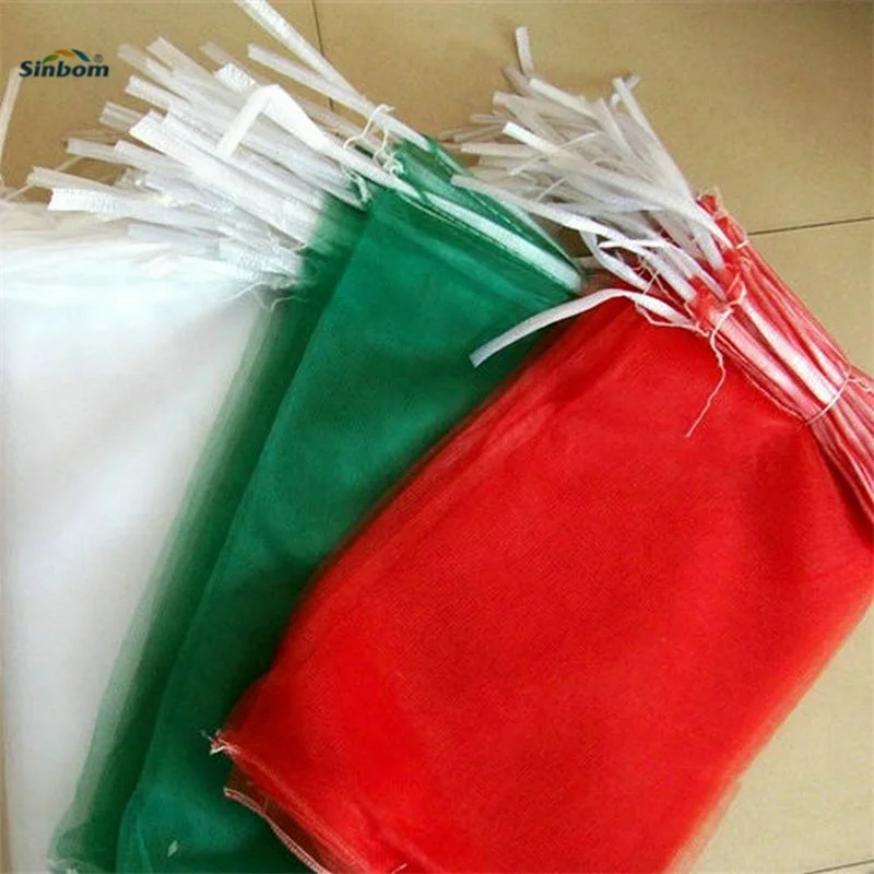 Plastic Mesh Bags Red Onion 20kg Netted Bags for Vegetables