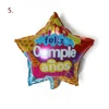 Globo de Foil Feliz Cumpleaños 5