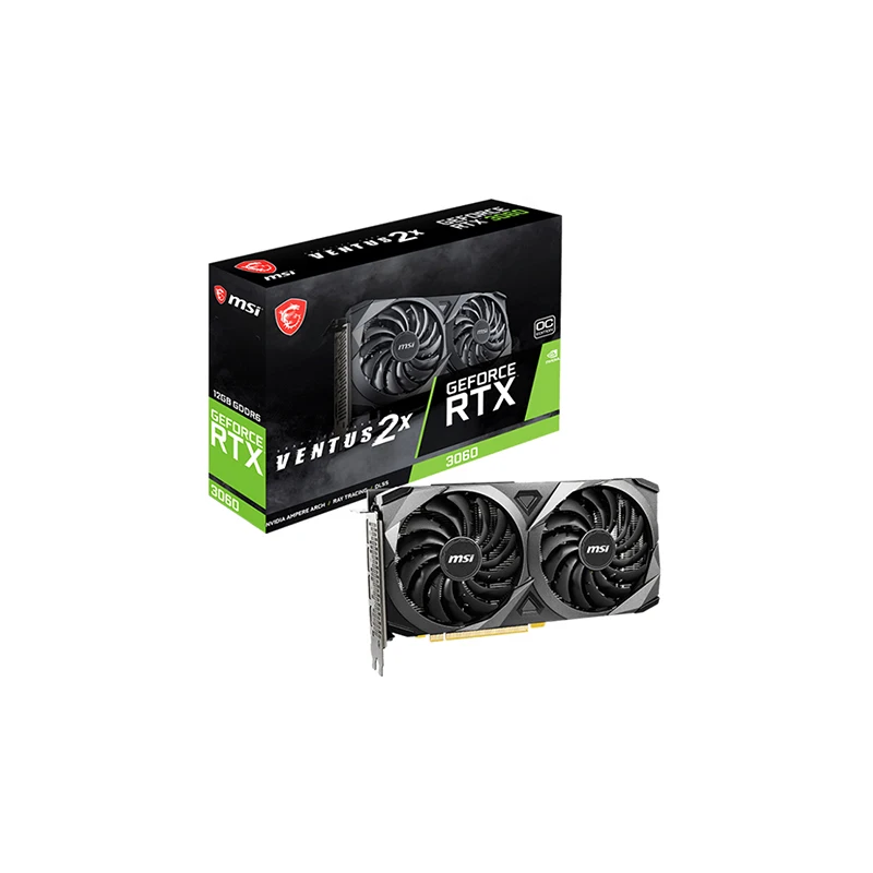 high quality fornvidia graphics cards MSI GeForce RTX 3060 VENTUS 2X 12G OC|  Alibaba.com