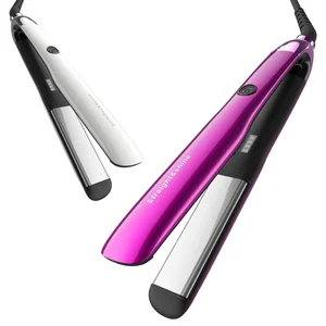 Professional Dual-Purpose Ceramic Hair Straightener LED Display Fast Inner Buckle for Curly Hair Electric Household Fastening