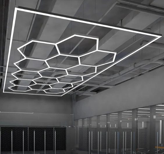 SCARCITY LED Hexagon Ceiling Mount Light