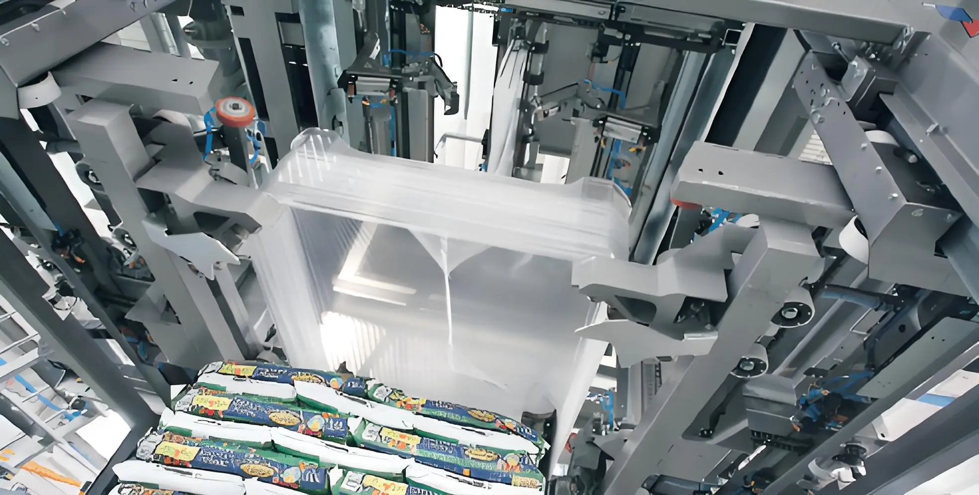 Stable Operation Automatic Stretch Hood Machine for Pallet Covering and Home Appliances Protectection