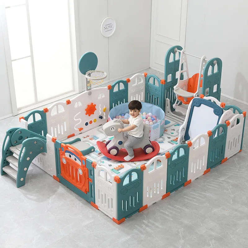 Foldable Ecofriendly Complete Set Baby Safety Fence Play Pen Set