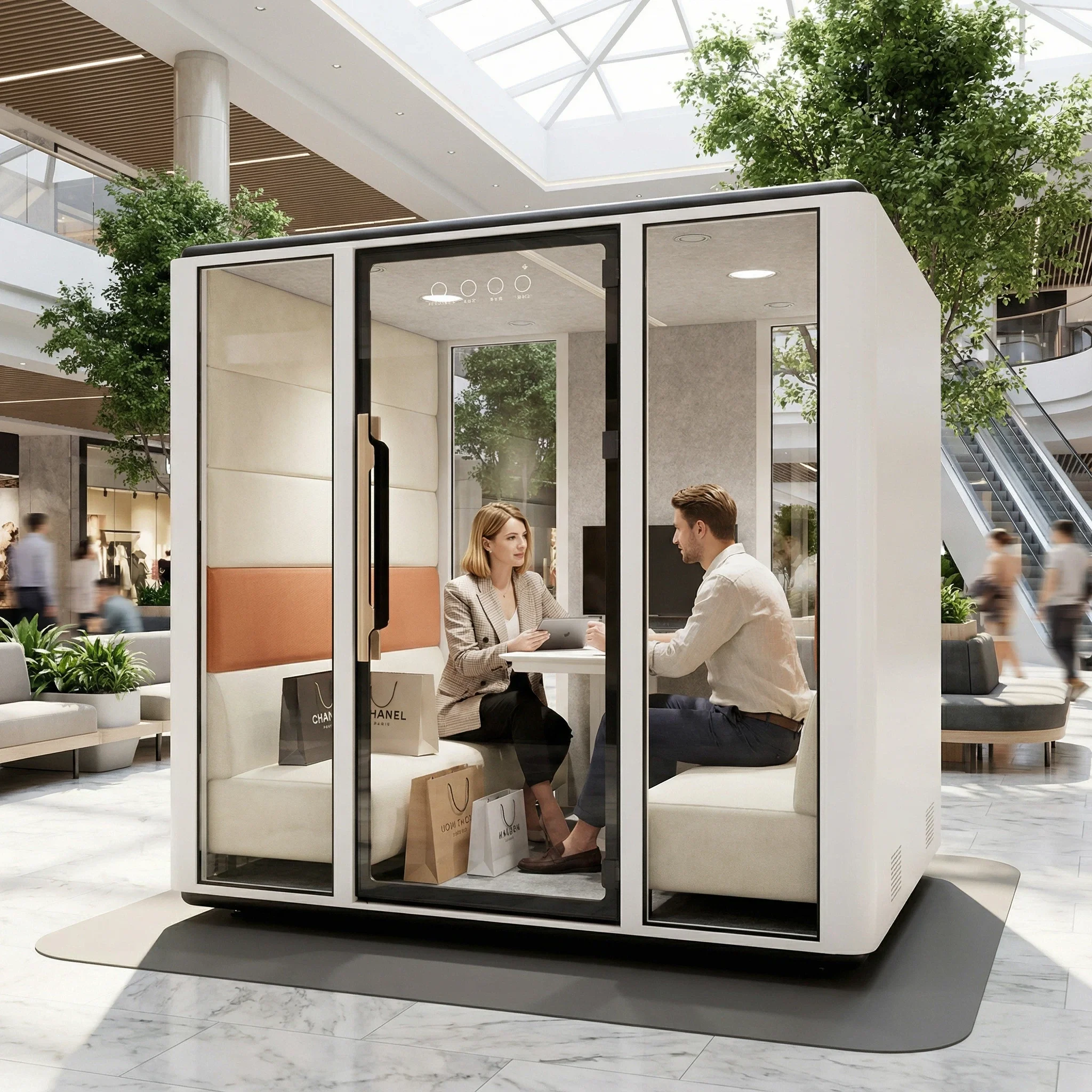 Acoustic Soundproof Meeting Study Work Pod Office Meeting Pod Office Proof Office Pod Office Meeting Booth Cabina De Sonido