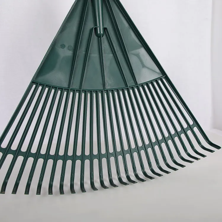 Custom Cheap Garden Harrow Rake 26 Plastic Tines With Steel Handle