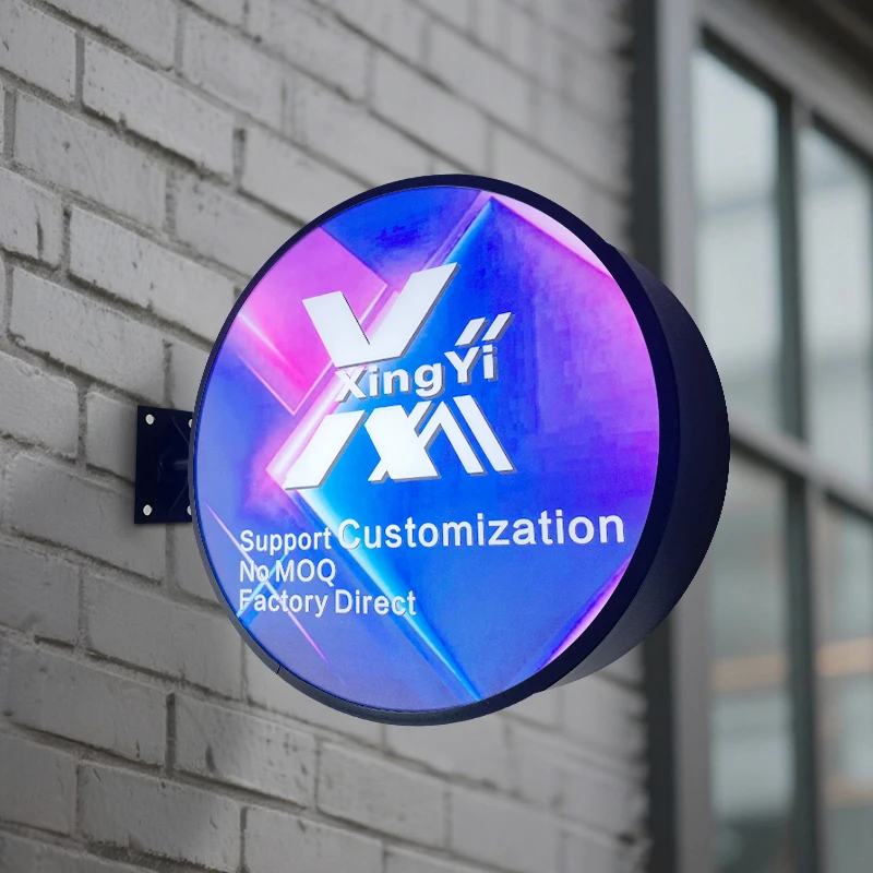 Custom Double Sided  Light Box for Advertising Light Box Factory Wholesale Outdoor Display with Aluminum Frame Acrylic
