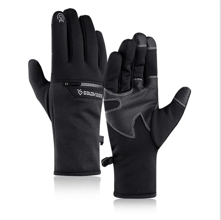 Men Women Winter Sports Windproof Warm Gloves Touch Screen Cycling Ski Mittens 