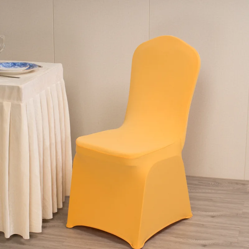 Universal White Stretch Party Banquet Wedding Spandex Chair Covers