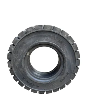 3-Ton Rear Wheel 650-10 Industrial Solid Rubber Forklift Tyres With Premium Quality And High Performance