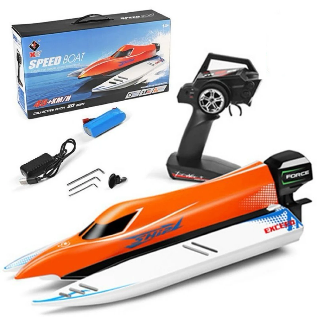WL TOYS 915 2.4G F1 High Speed RC Boat - 45KM/H Brushless
