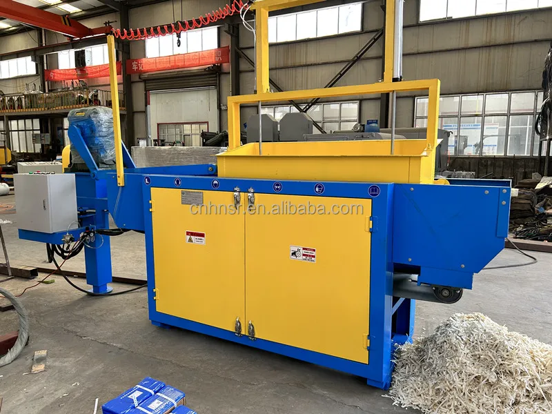 Automation Wood Shaving Horse Bedding Machine To Make Wood Shavings